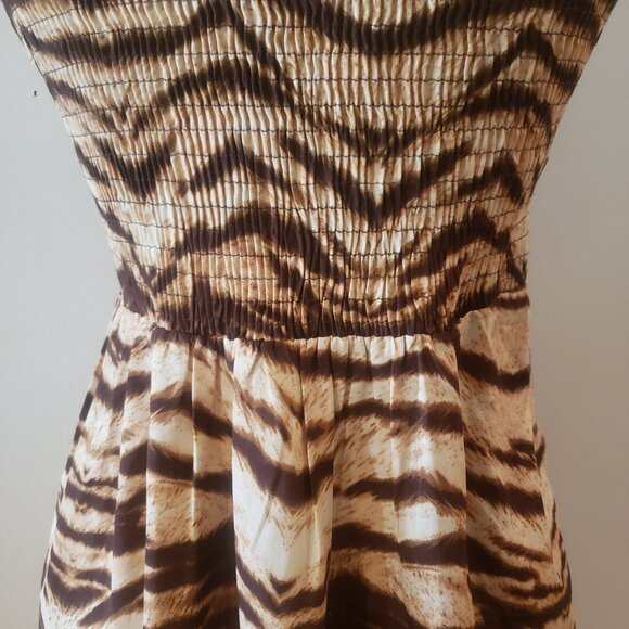 3/$21 Animal Print Strapless Lightweight Dress - Picture 4 of 8